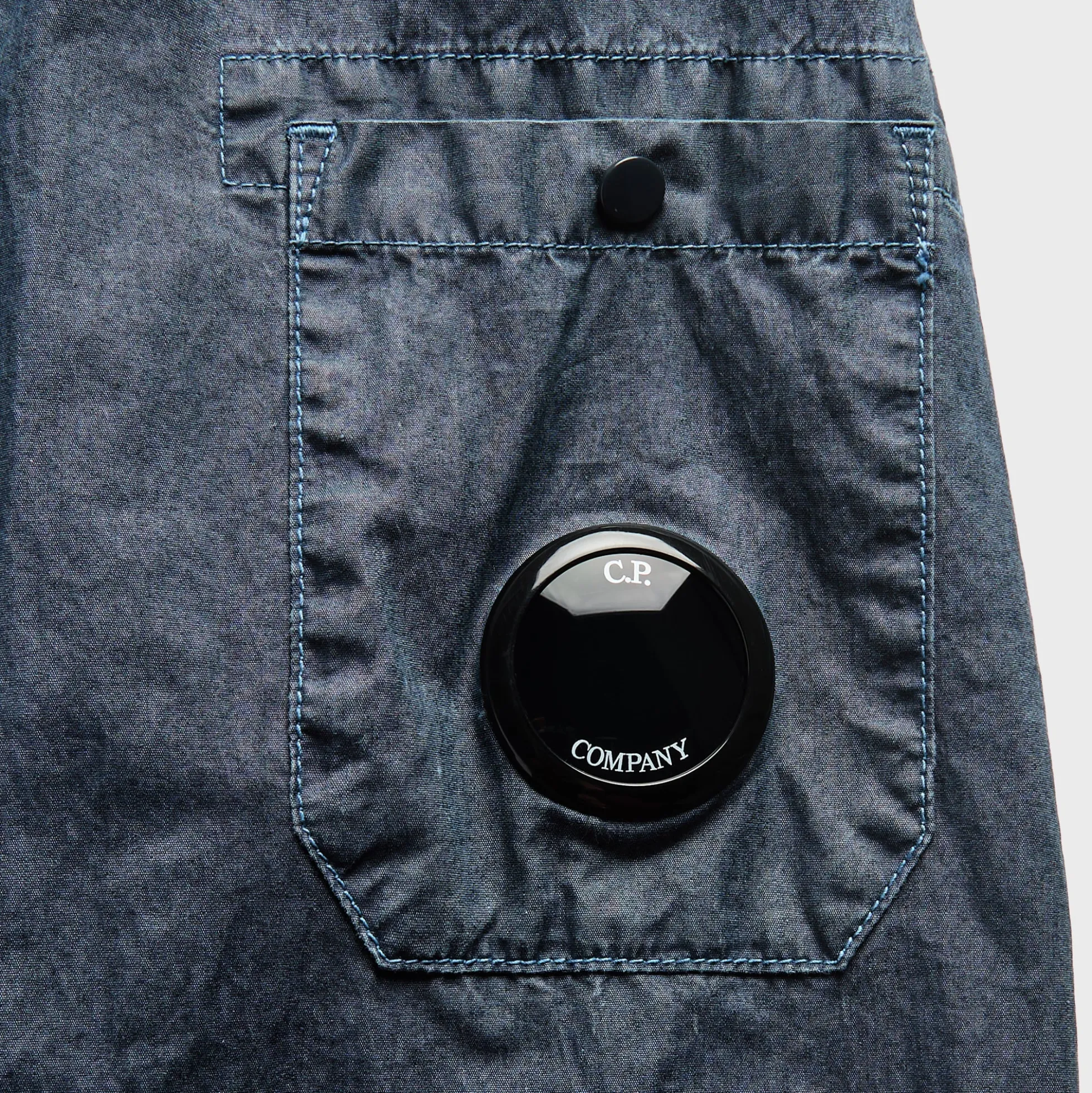 50 Fili Wax Zipped Lens Overshirt
