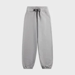 Alexander Wang Crystal Hotfix Mid-Rise Terry Sweatpant