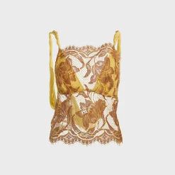 Aluna Lace Draped Top