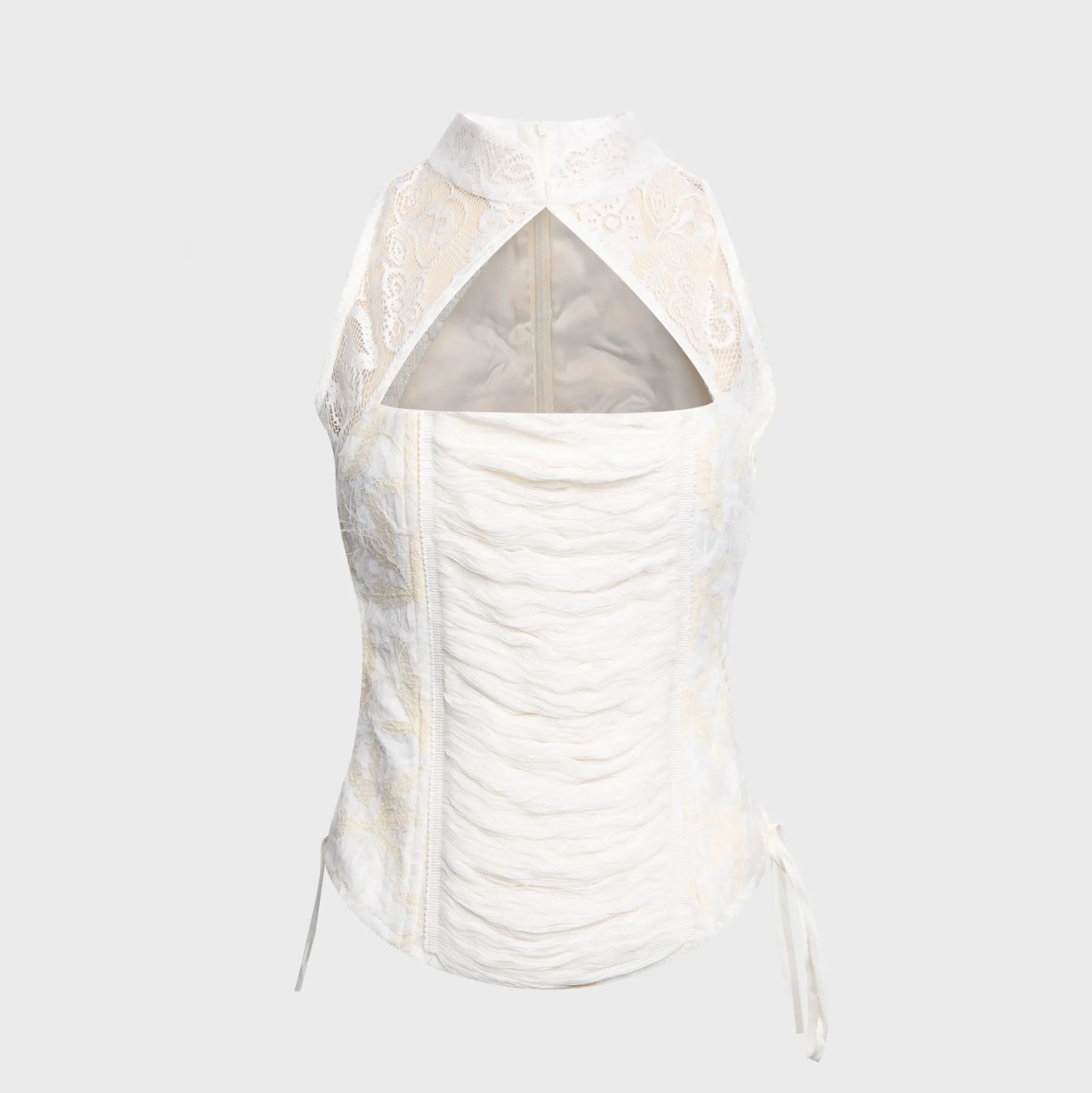 Ana Lace Up Halter Corset