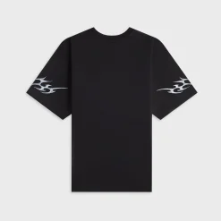 Blades Printed Oversized Tee Jersey