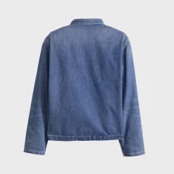 Blue Tab Work Shacket