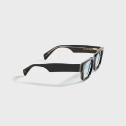 Bowie Black and Clear Acetate