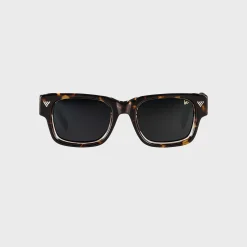 Bowie Brown Tortoise and Clear Acetate Sunglasses