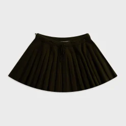 Cable Knit Mini Skirt