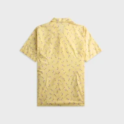 Camp-Collar Printed Cotton Shirt