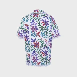 Carlos Lace-Up Polo Shirt