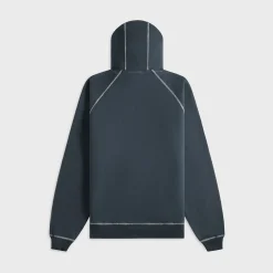Circled Script Logo Hooded Sweatshirt