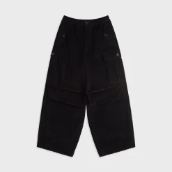 Corduroy Drawstring Cargo Workwear Gabardine Pants