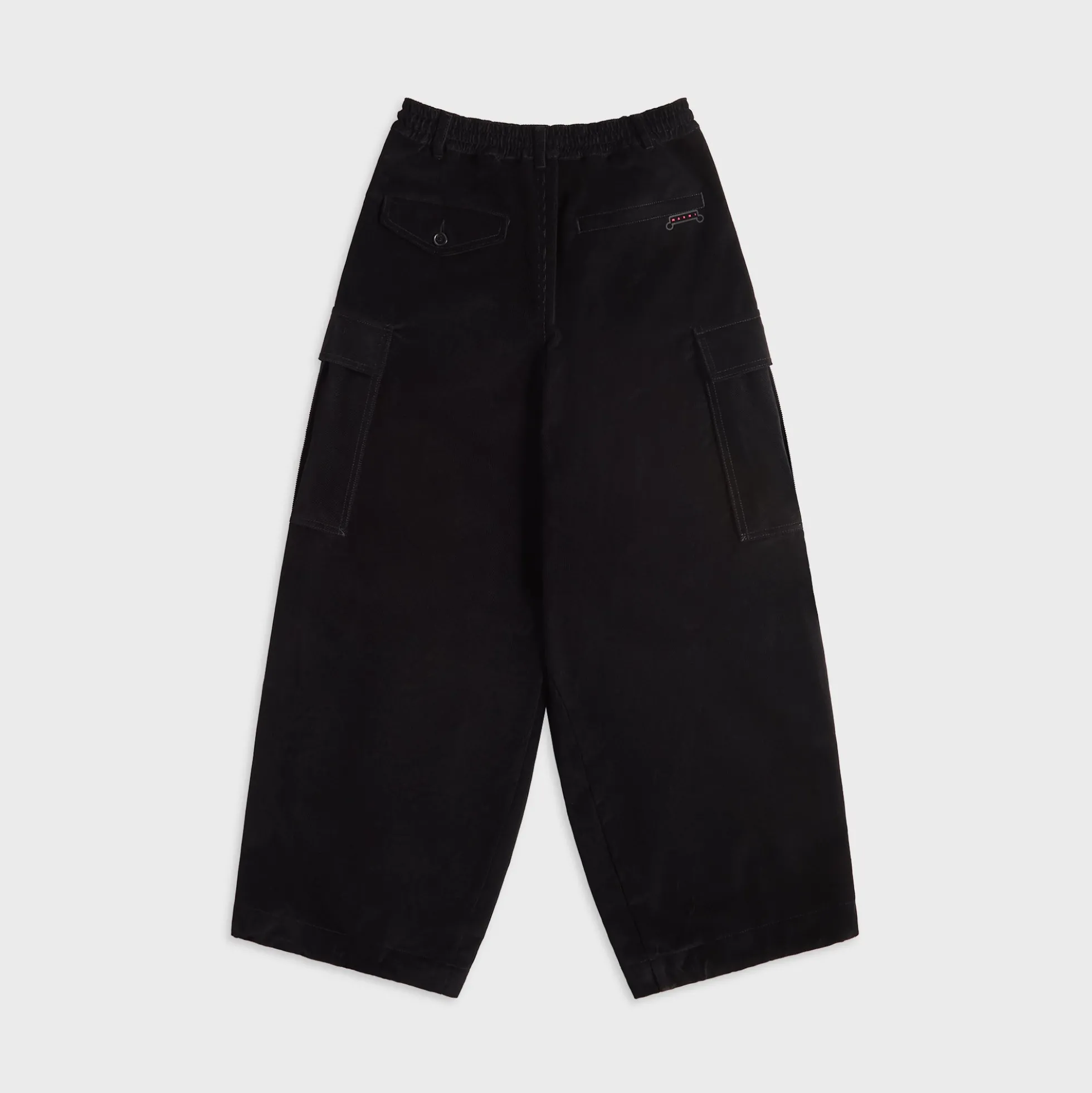 Corduroy Drawstring Cargo Workwear Gabardine Pants