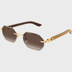 CT0439S Man Wood Sunglasses