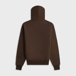 3D Embroidered Logo Head Garment Dyed Hoodie