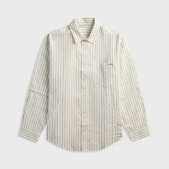 Double Sleeve Button-Up Shirt