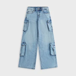 Dropout Low Rise Cargo Jean
