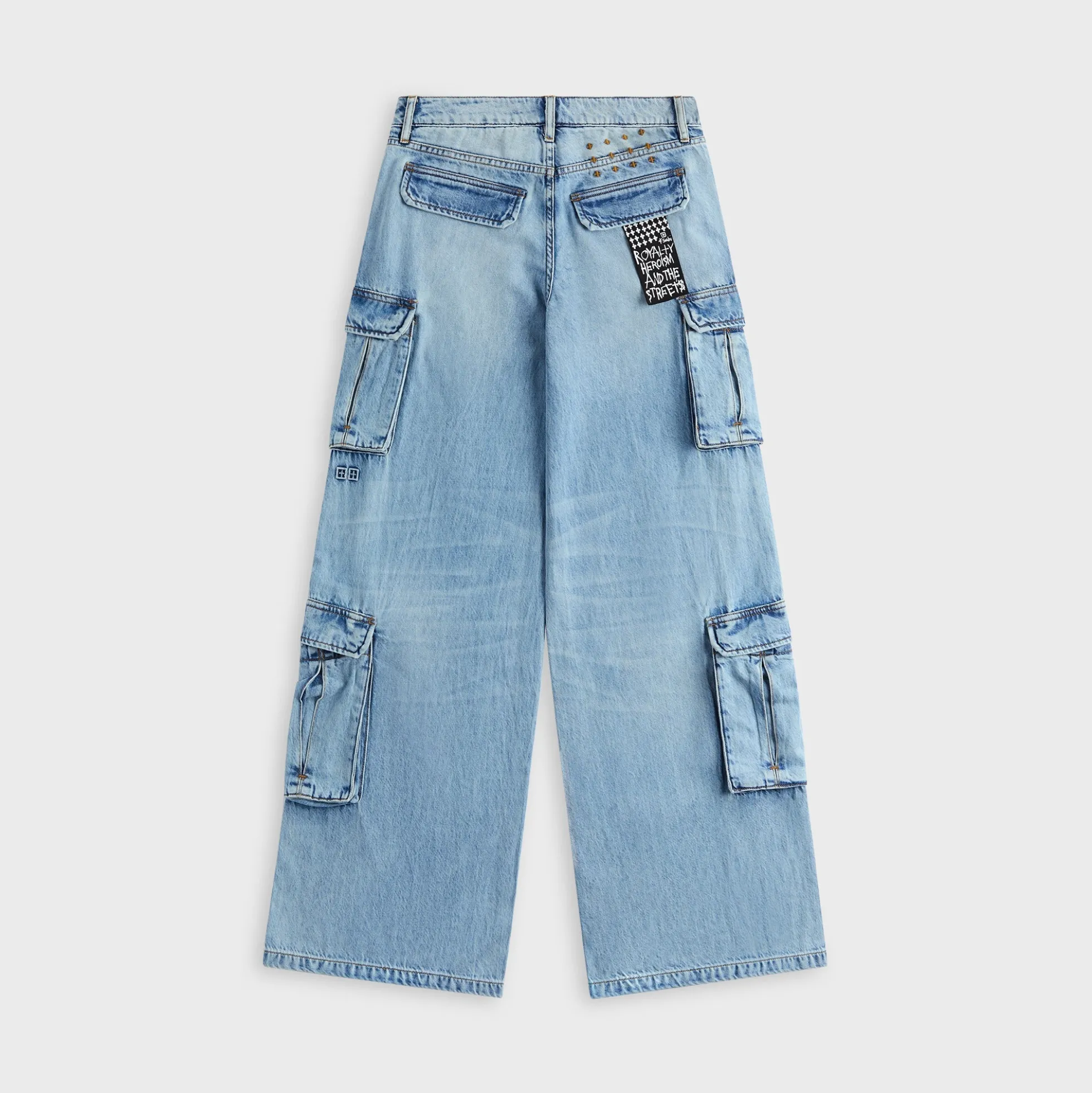 Dropout Low Rise Cargo Jean