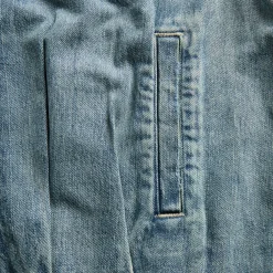 Faded Selvedge Light Denim Blouson