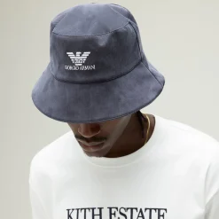 Giorgio Armani & Kith Cupro Jersey Bucket Hat