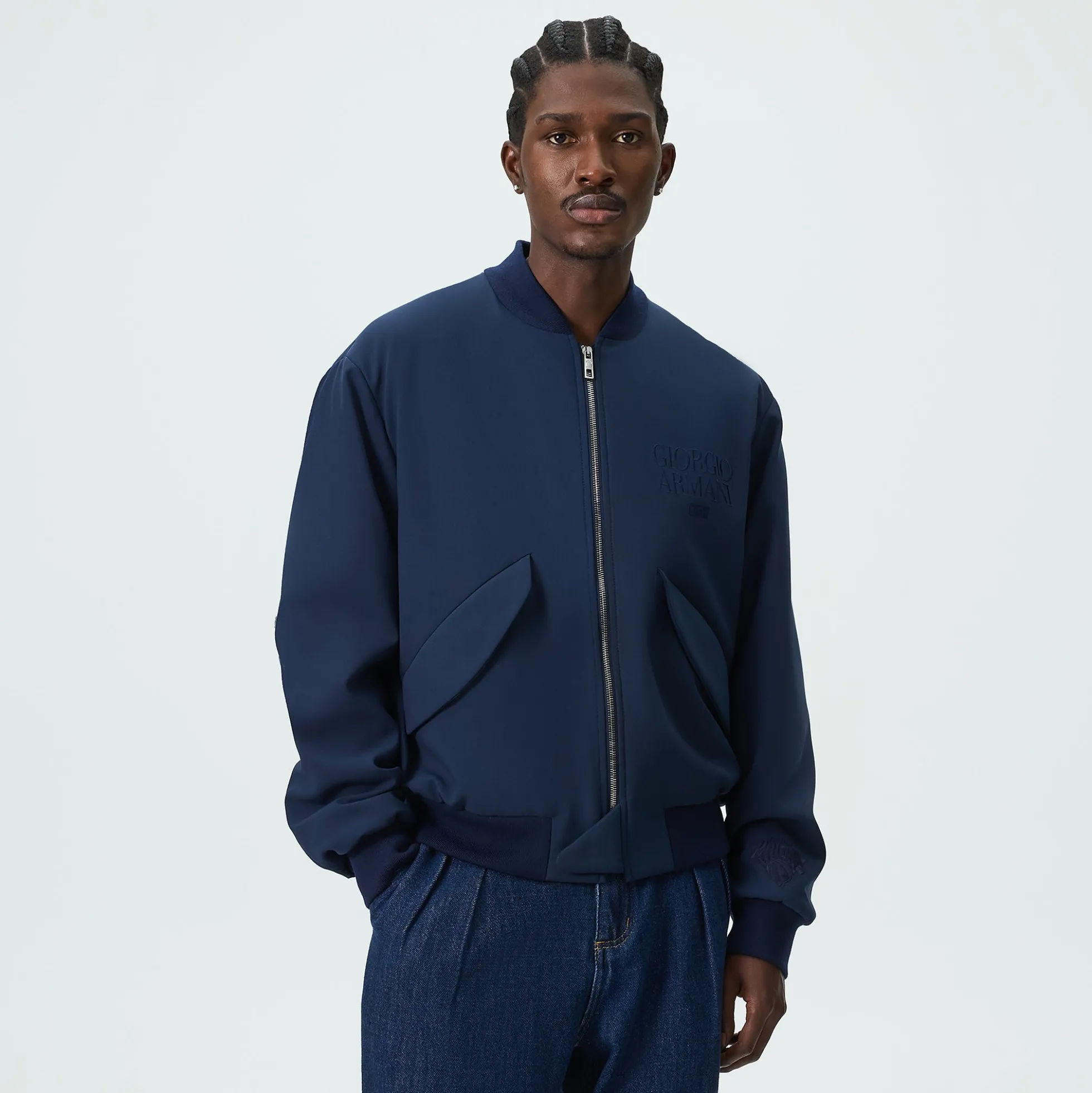 Giorgio Armani & Kith for the New York Knicks Bomber Jacket