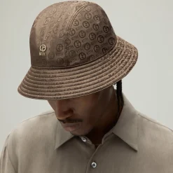 Giorgio Armani & Kith Jacquard Silk Camper Bucket Hat