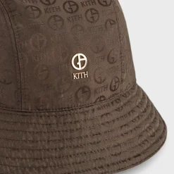 Giorgio Armani & Kith Jacquard Silk Camper Bucket Hat