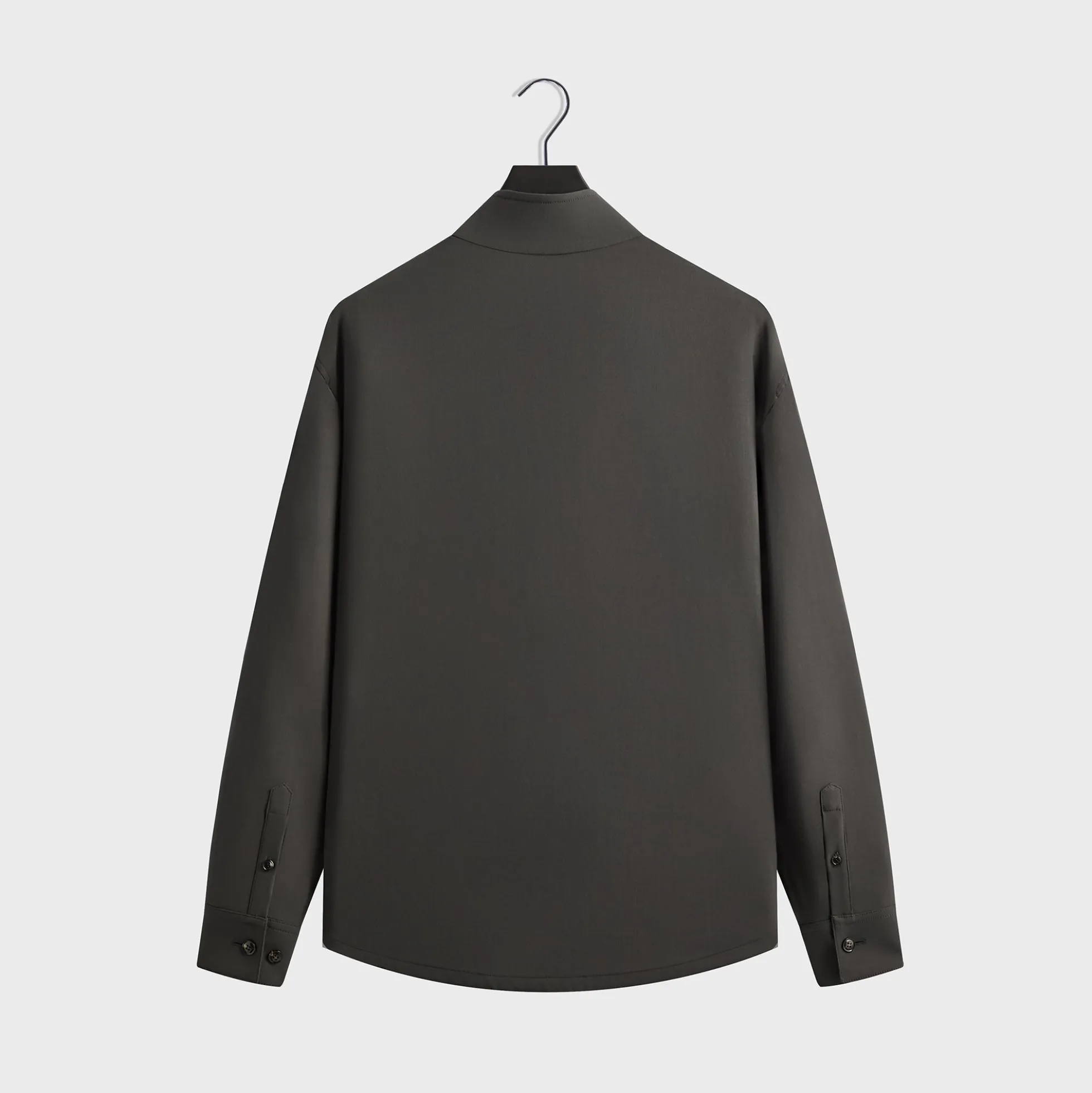 Giorgio Armani & Kith &Kin Asymmetrical Zip Front Shirt