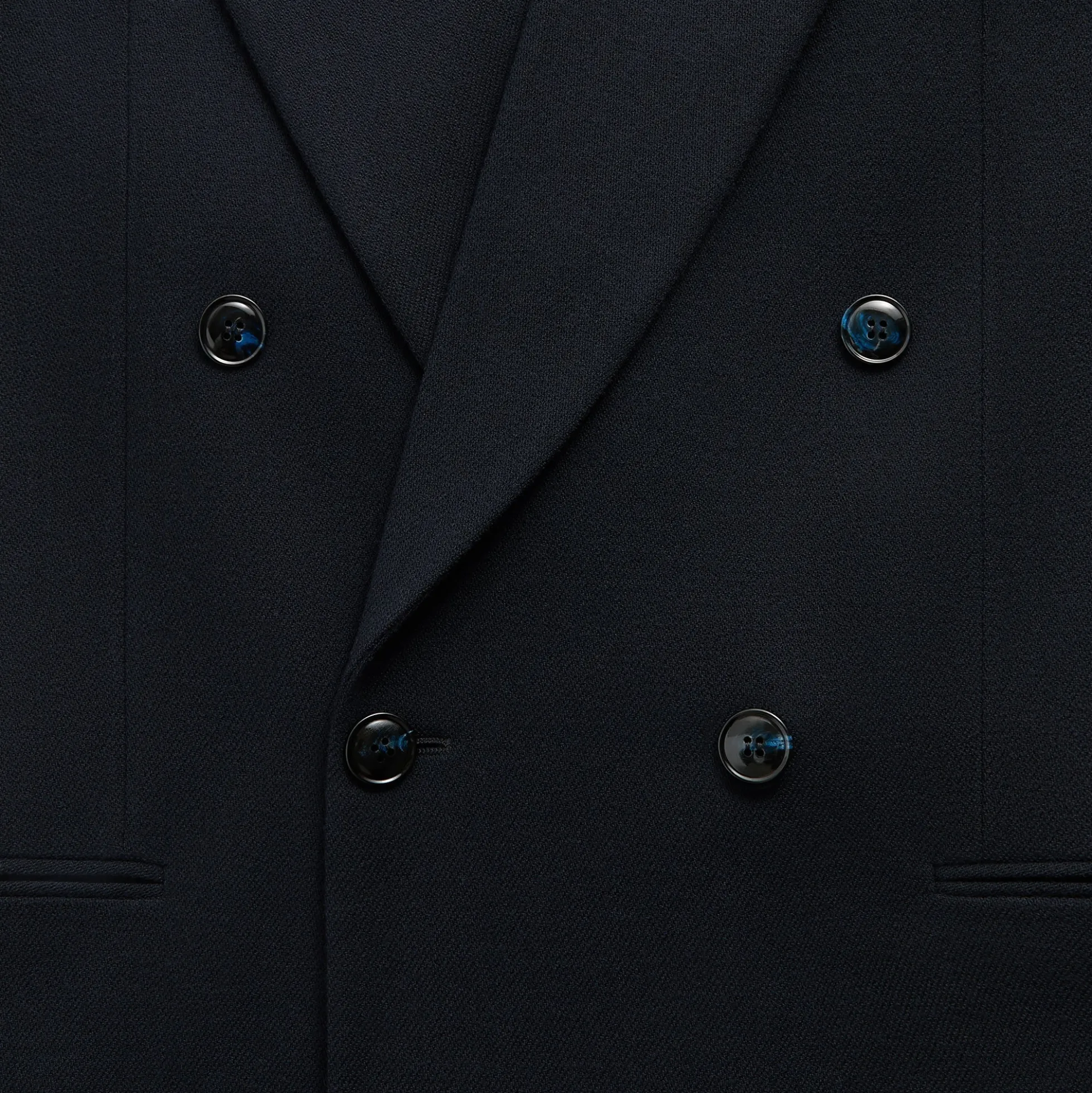 Giorgio Armani & Kith &Kin The Traveler Virgin Wool Double-Breasted Jacket