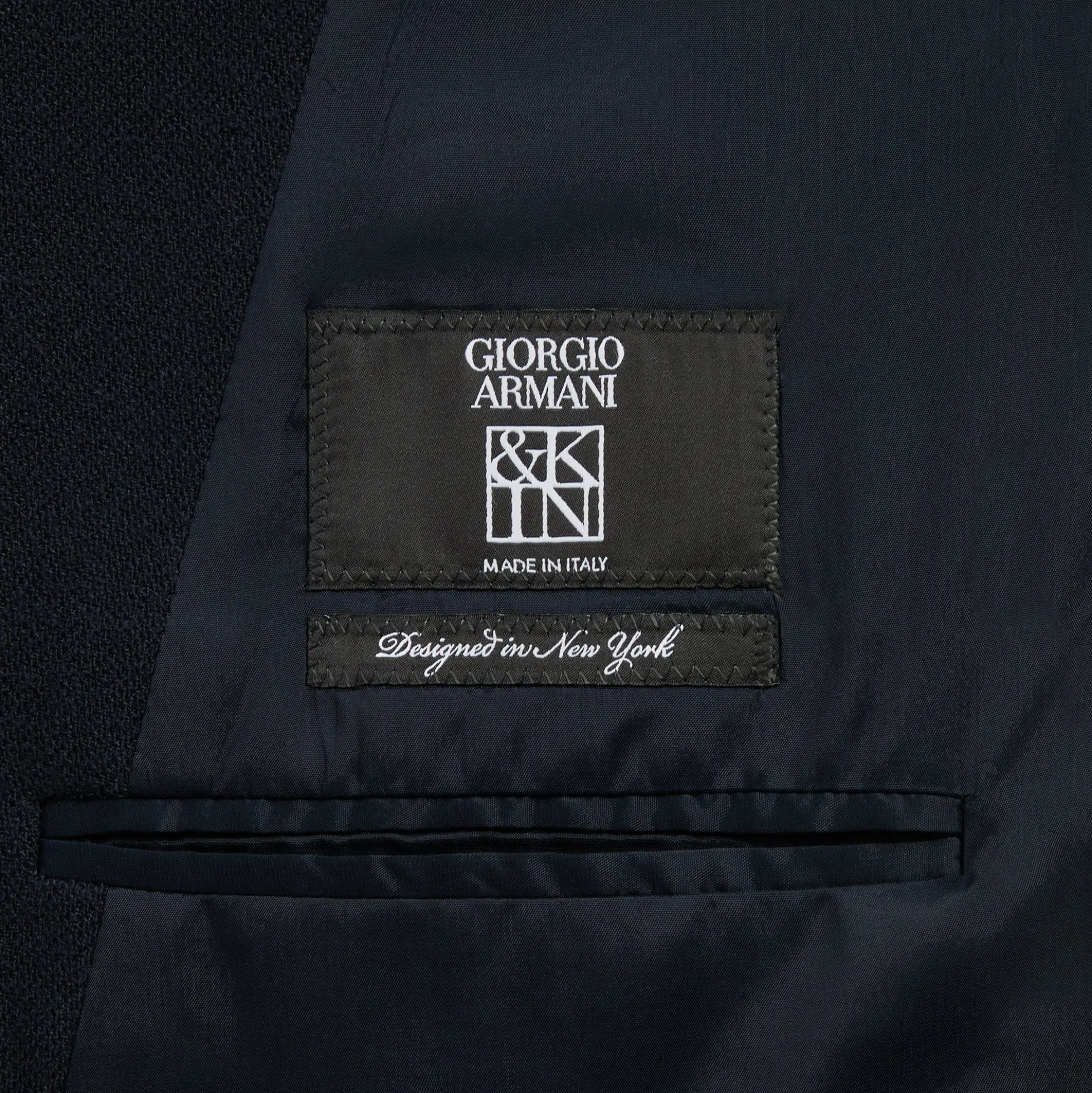 Giorgio Armani & Kith &Kin The Traveler Virgin Wool Double-Breasted Jacket