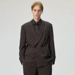 Giorgio Armani & Kith &Kin The Artist Virgin Wool Double-Breasted Jacket