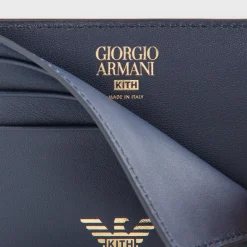 Giorgio Armani & Kith Leather Card Holder