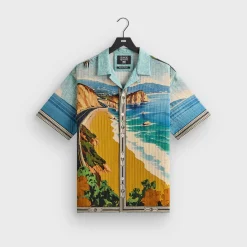 Giorgio Armani & Kith Malibu Short Sleeve Thompson Camp Collar Shirt