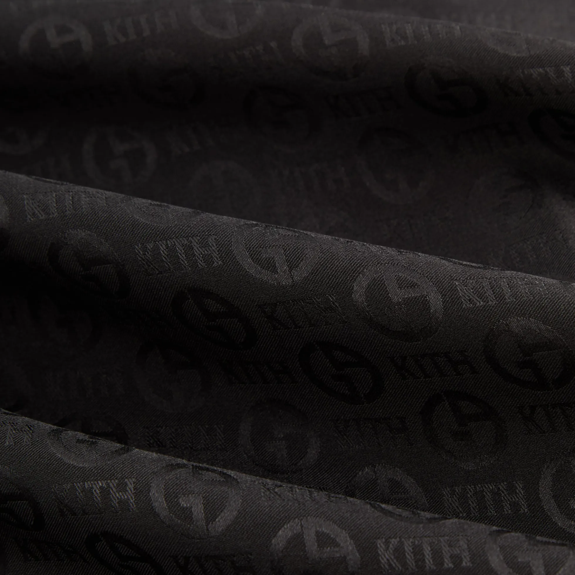 Giorgio Armani & Kith Monogram Long Sleeve Thompson Crossover Shirt