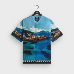 Giorgio Armani & Kith Sardinia Short Sleeve Zip Shirt