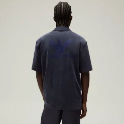 Giorgio Armani & Kith Short Sleeve Thompson Crossover Shirt