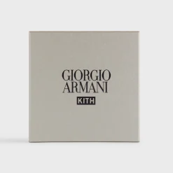Giorgio Armani & Kith Suede Card Holder
