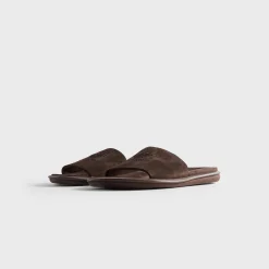 Giorgio Armani & Kith Suede Slides
