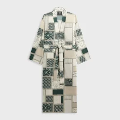 Giorgio Armani & Kith Women Hammered Silk Kimono