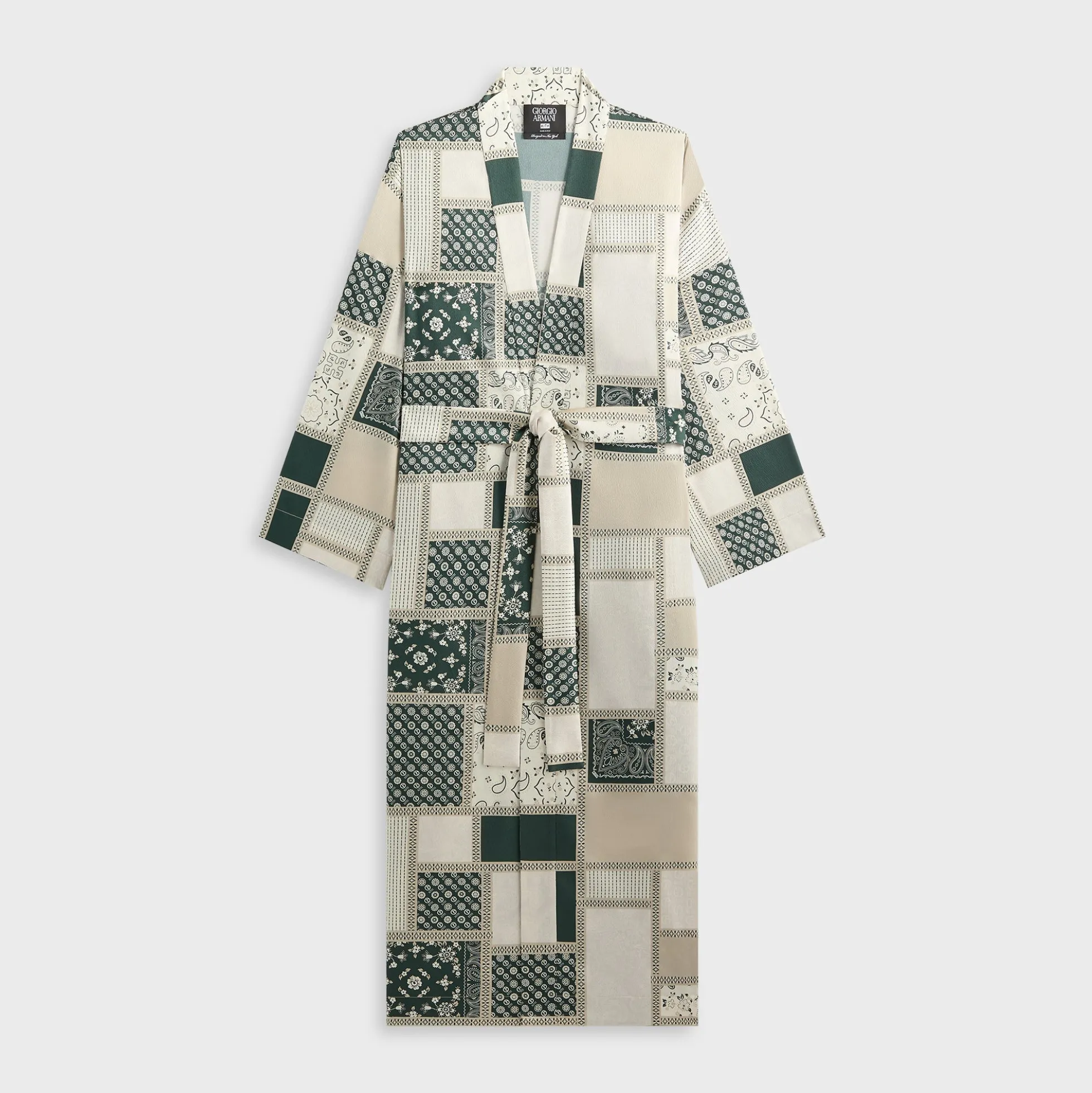 Giorgio Armani & Kith Women Hammered Silk Kimono