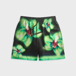 Glitch Orchid Silk Short