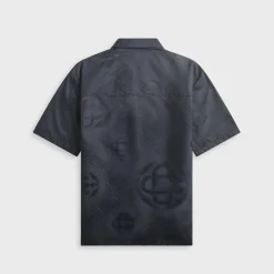 Half Tone Monogram Short Sleeve Shirt