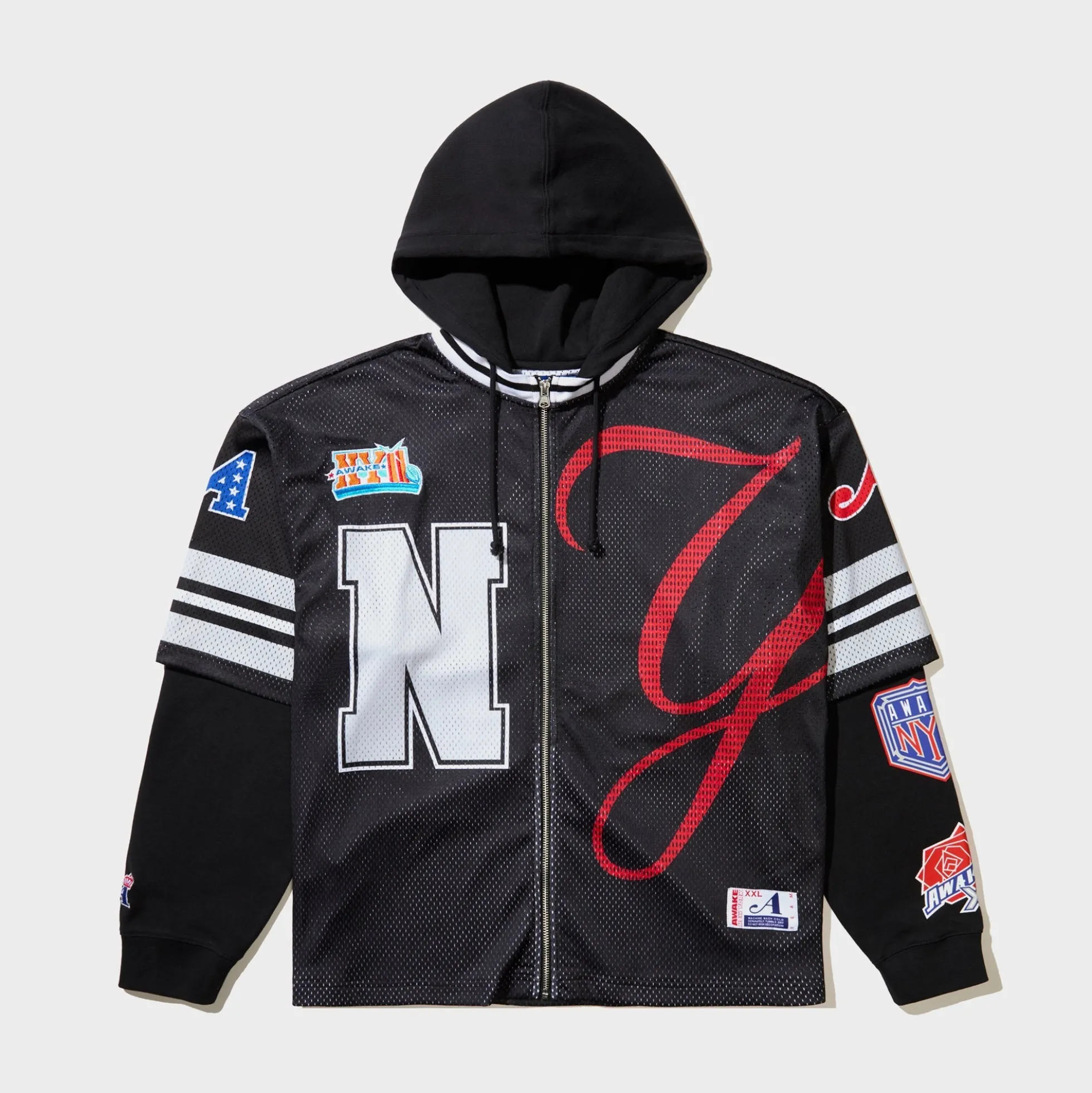 Headcrack Champs Jersey Zip Hoodie
