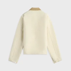 Homespun Tweed Zip Blouson