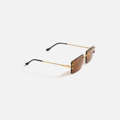 Icon Drill Mount 24kt Yellow Gold