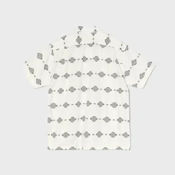 Ikat Print Camp Shirt