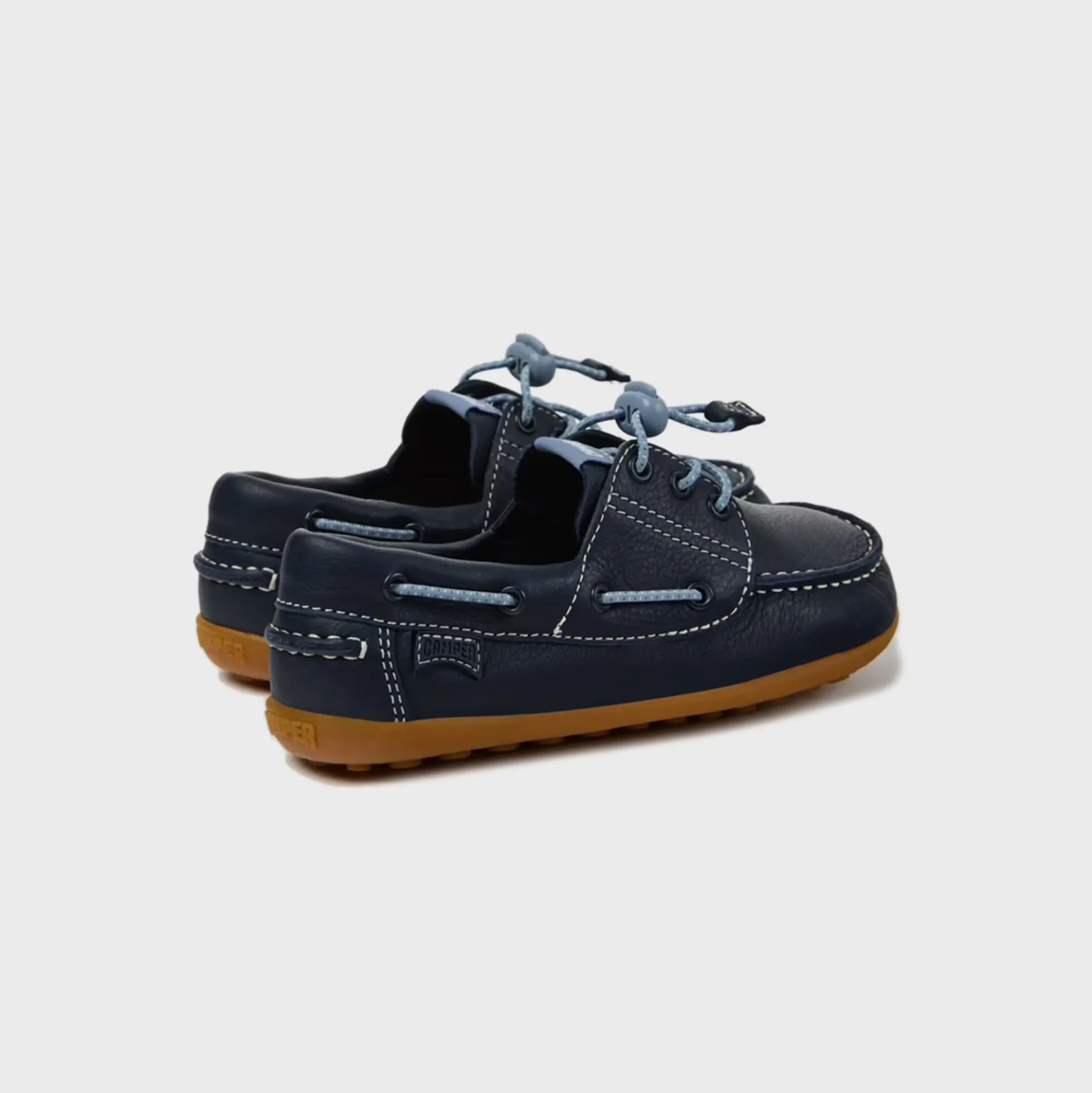 Kids Peu Leather Nautical Shoes