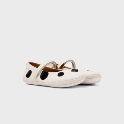 Kids Twins Leather Ballerinas