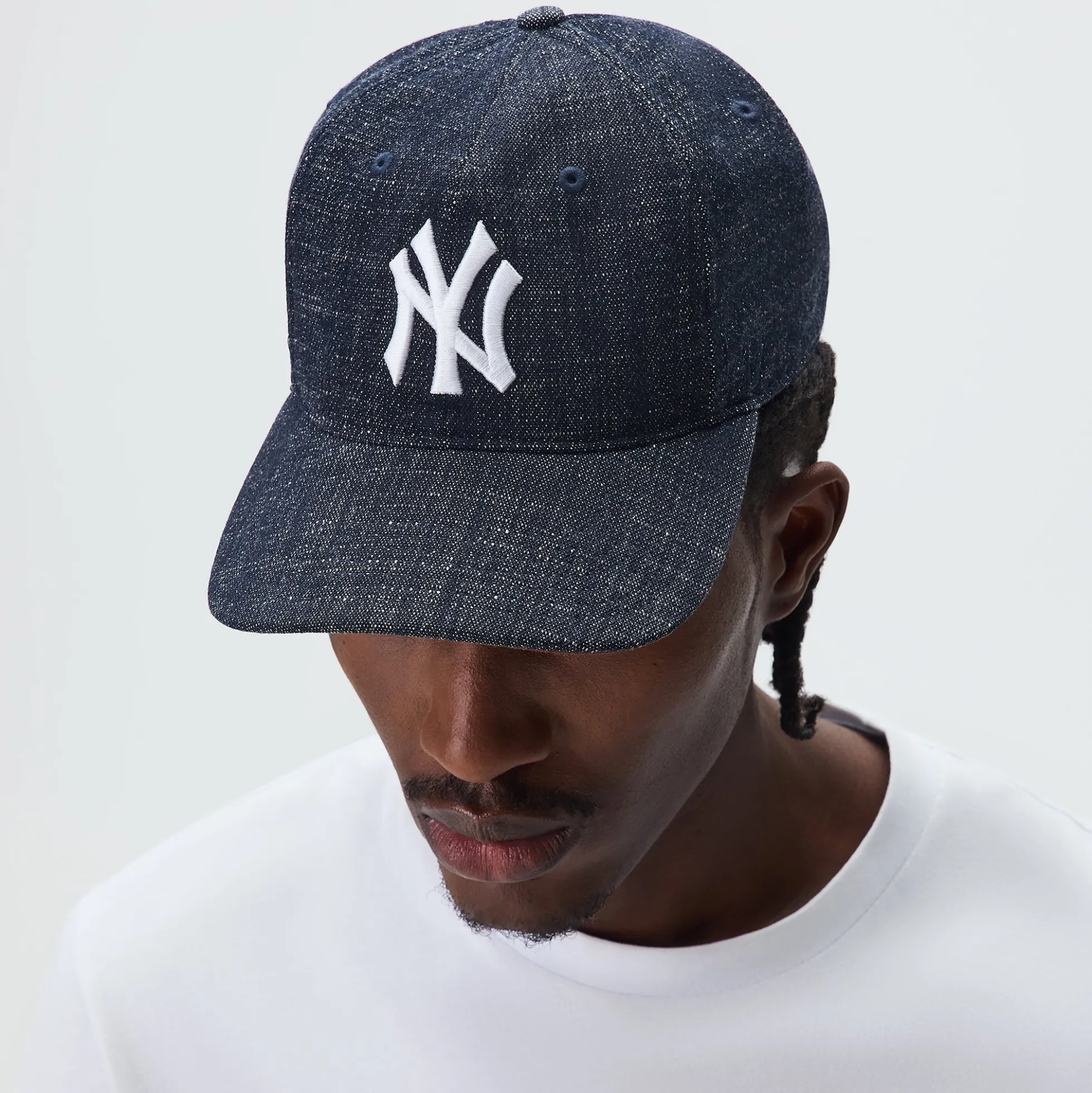 &Kin & '47 for the New York Yankees Wool Denim Franchise LS Cap