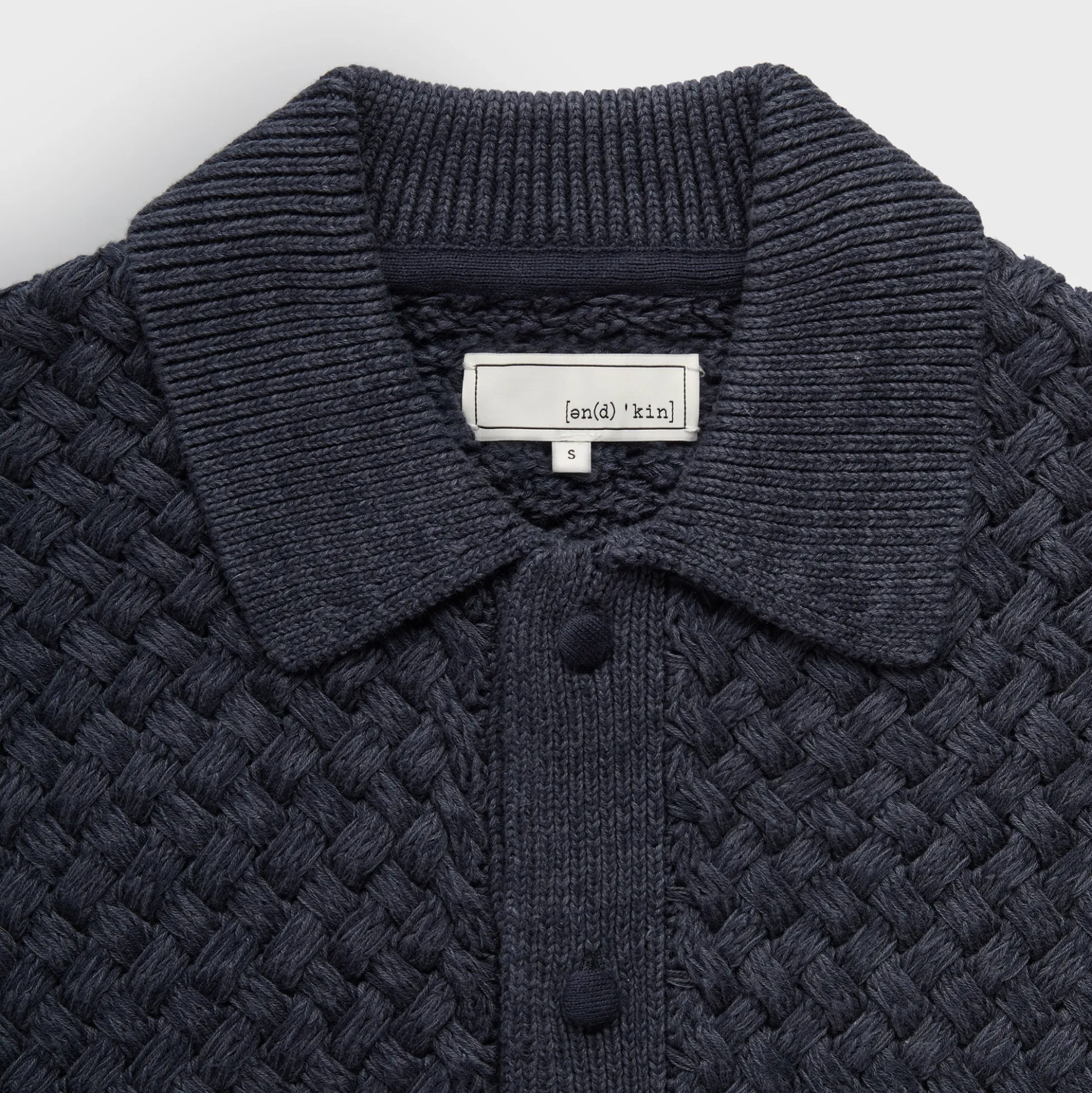 &Kin Basketweave Knit Ginza