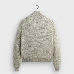 &Kin Basketweave Mohair Wyona Full Zip