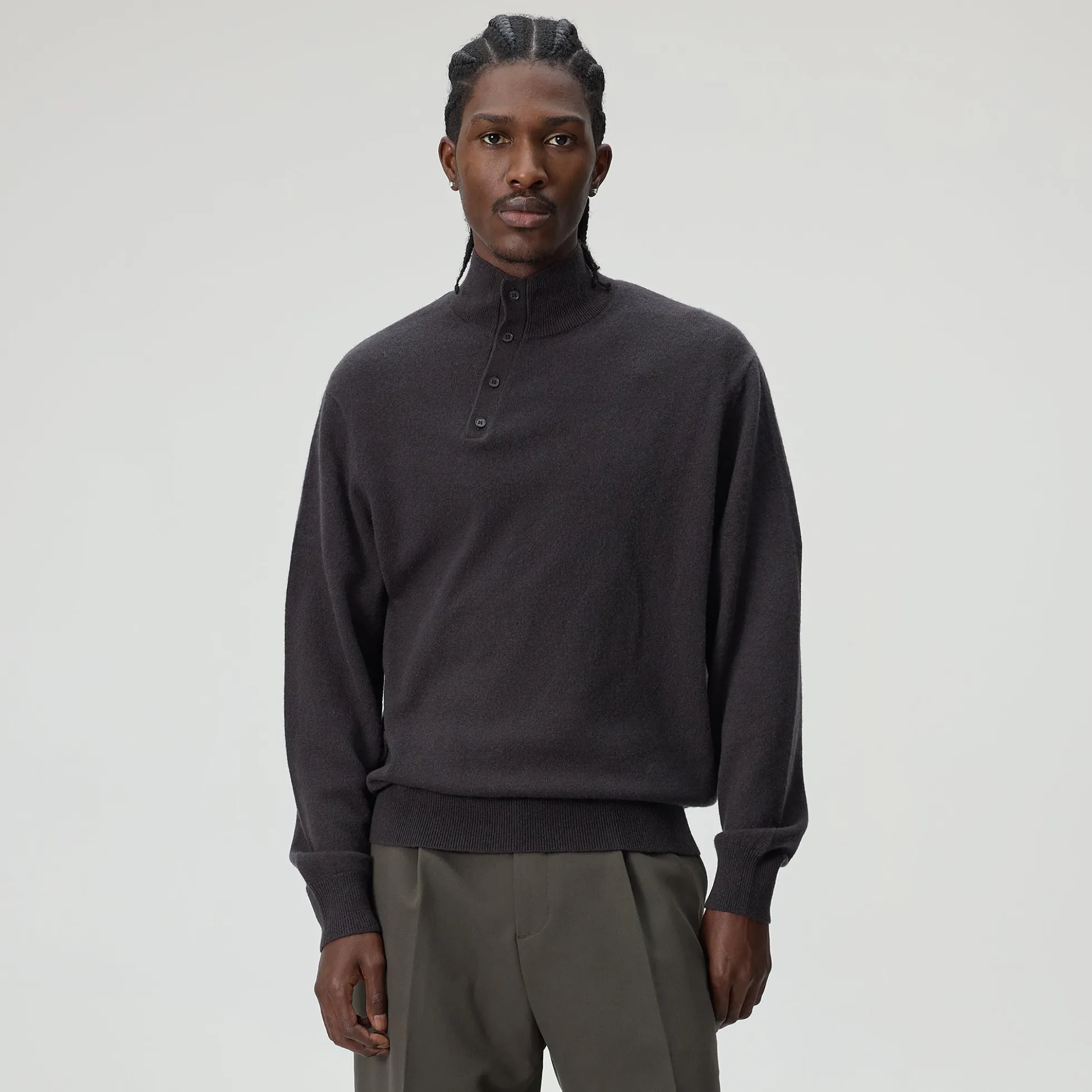 &Kin Cashmere Cyrus Turtleneck