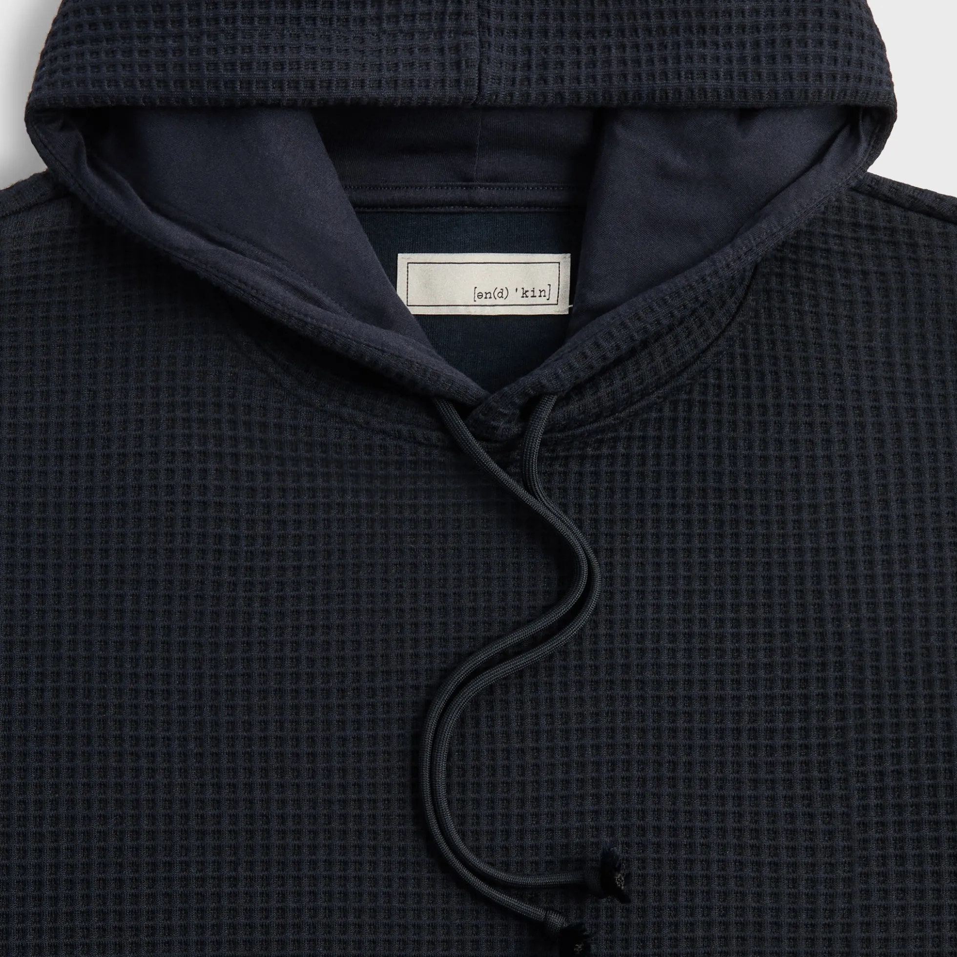 &Kin Check Jersey Nelson Hoodie